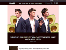 Tablet Screenshot of junkee.com